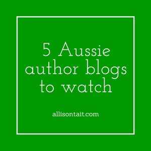 5 Aussie author blogs to watch