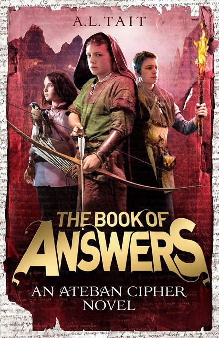 Cover reveal! The Book Of Answers (Ateban Cipher #2) by A.L. Tait