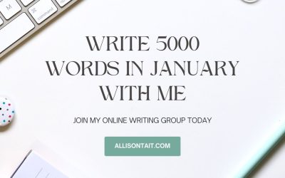 Write 5000 words with me in January!