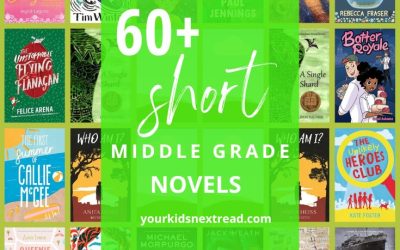 60+ short middle grade novels