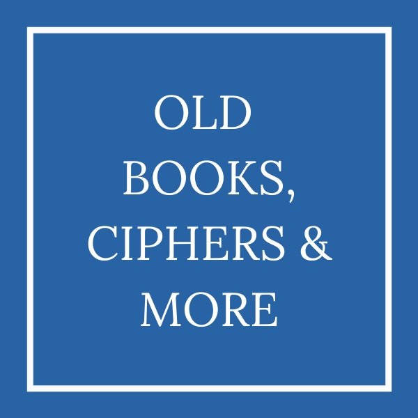 old books, ciphers and more tile