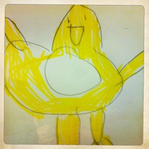 being a writer is like being a duck