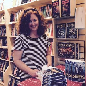 A.L. Tait signs copies of The Book Of Secrets, out now!