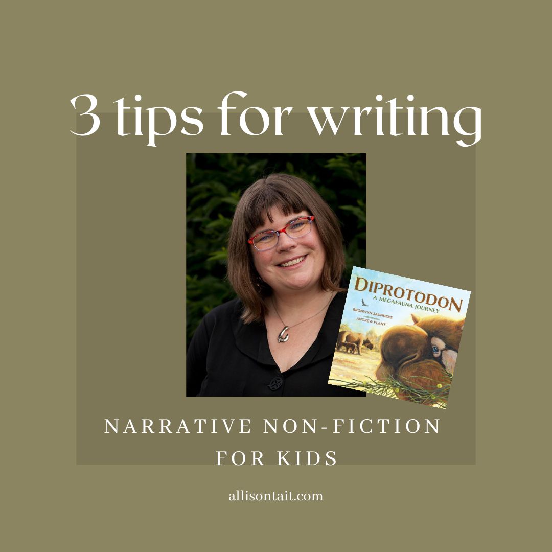 3 tips for writing narrative non-fiction