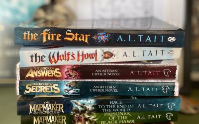 signed copies of A. L Tait novels