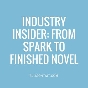 INDUSTRY INSIDER- from idea to novel