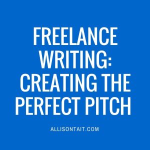 Freelance writing: creating the perfect pitch