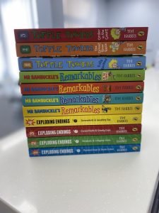 Tim Harris books signed for Christmas