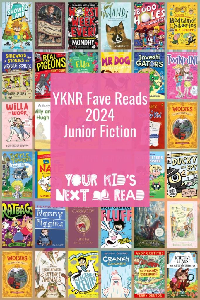 Your Kid's Next Read Faves 2024 Junior readers