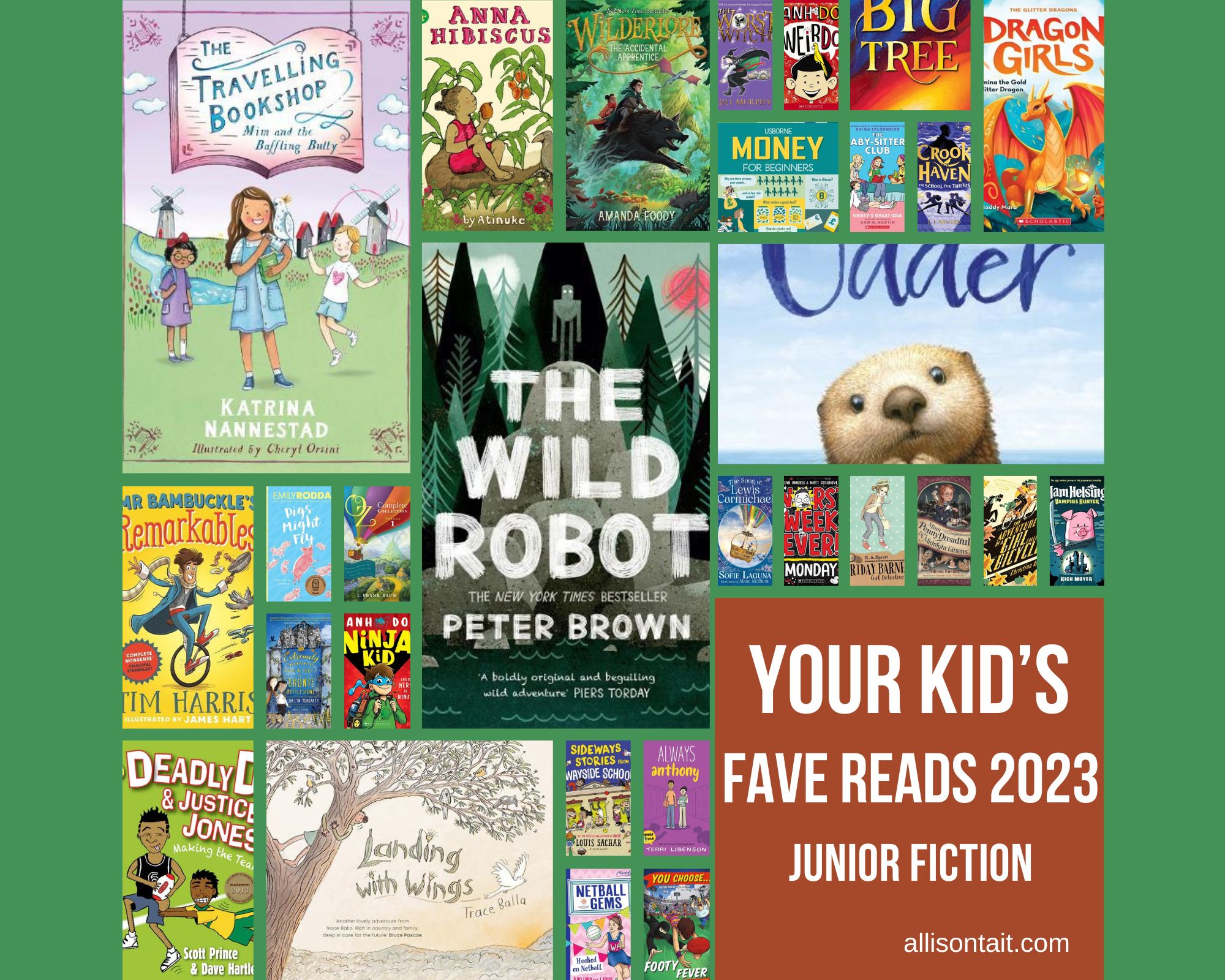 BEST JUNIOR FICTION BOOKS 2023