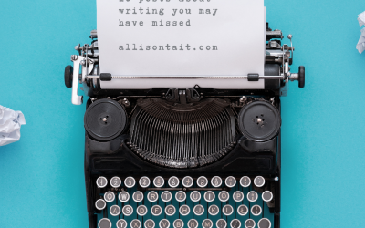 10 blog posts about writing you may have missed