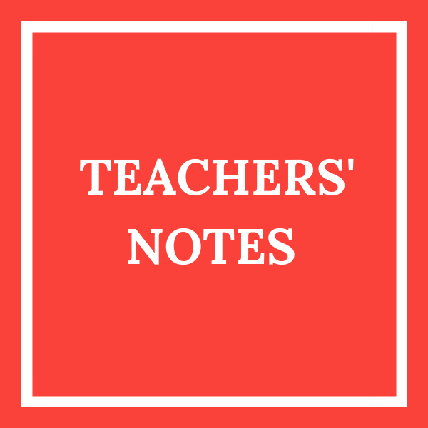 teachers notes tile red