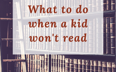 What to do when a kid won't read | allisontait.com