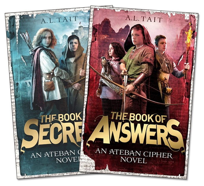 The Ateban Cipher series by A.L. Tait - adventure for boys and girls 9+