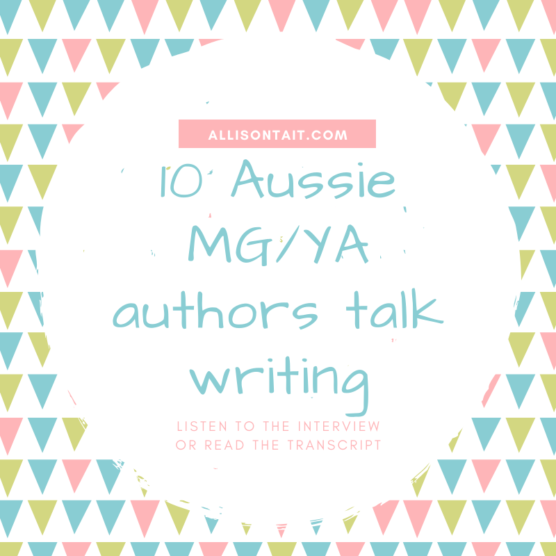 10 Australian children's/YA authors talk writing
