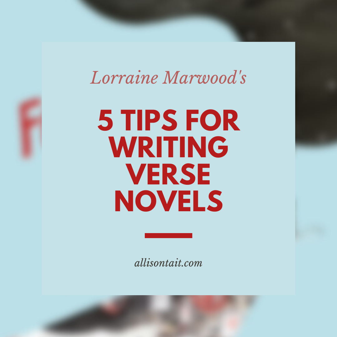 5 tips for writing verse novels