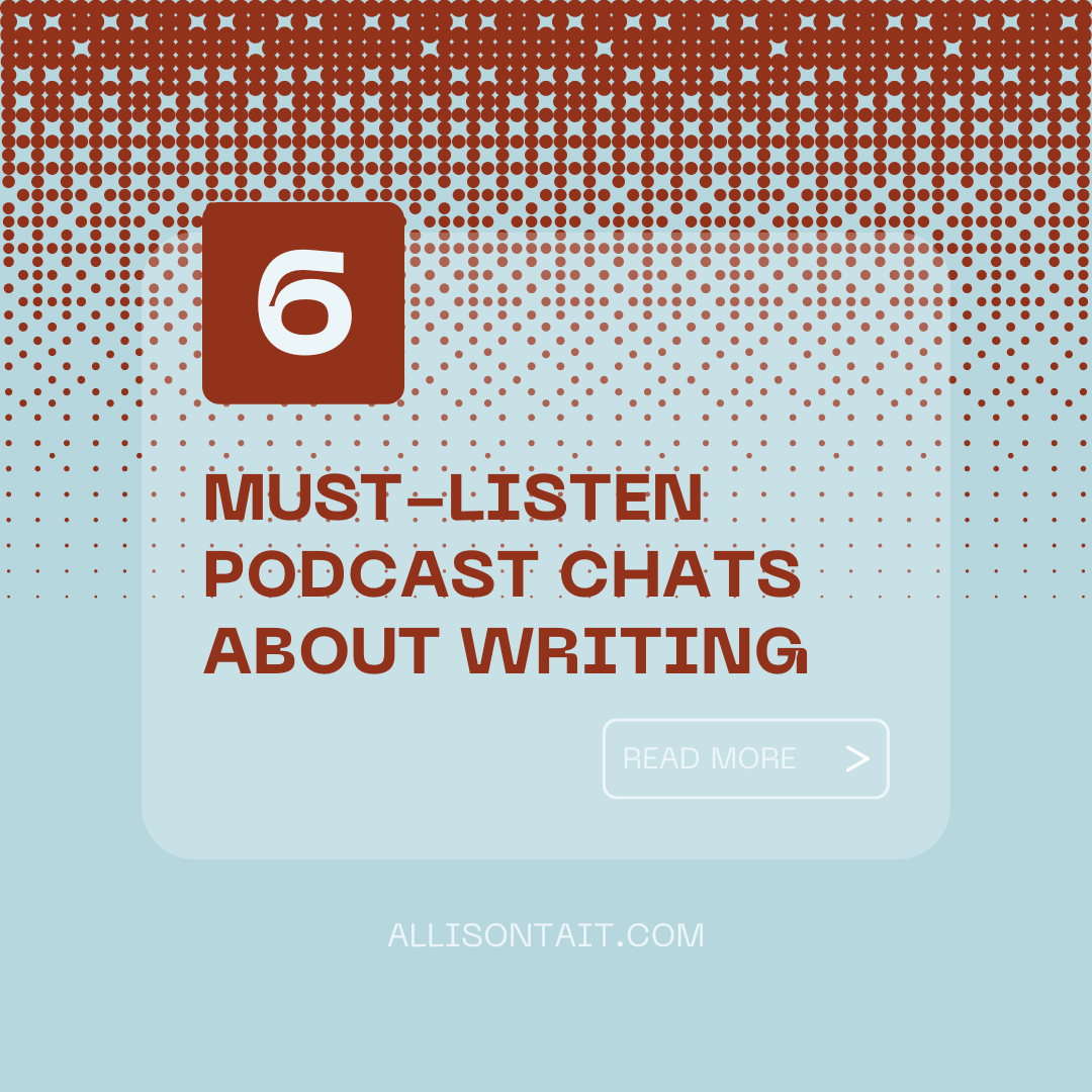 6 must-listen podcast interviews about writing