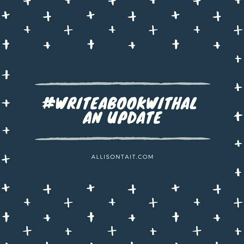 Update #writeabookwithal