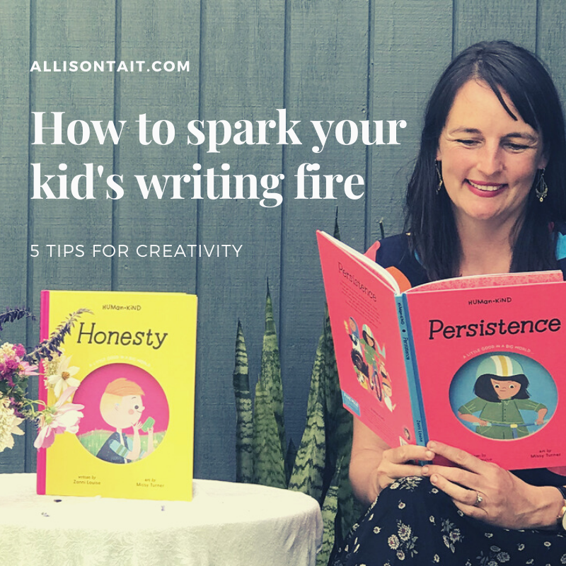 How to spark your kid’s writing fire