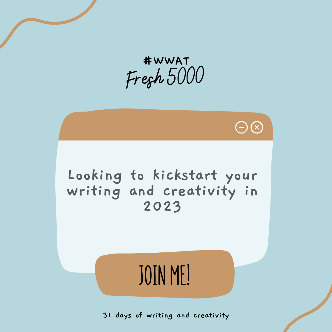 Writing challenge January